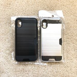 Bundle - 2 iPhone X Hard Cases